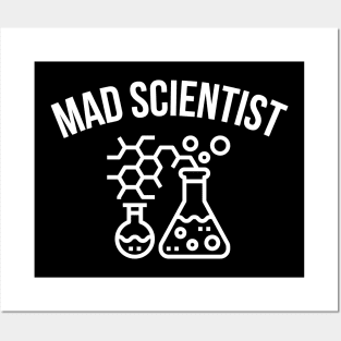 Mad Scientist Posters and Art